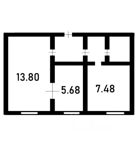 1-к кв. Забайкальский край, Чита Кайдаловская ул., 21 (25.0 м) - Фото 1