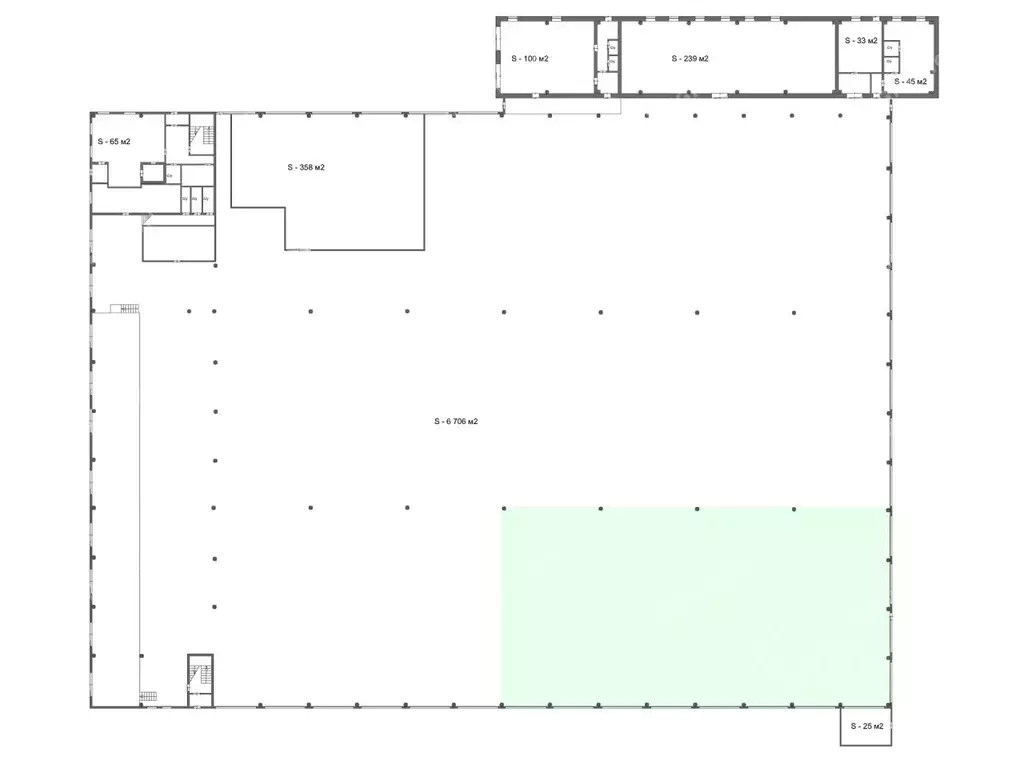Склад в Санкт-Петербург ул. Салова, 56литО (1200 м) - Фото 1