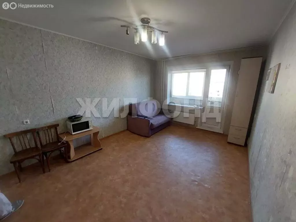 Квартира-студия: Новосибирск, улица Мясниковой, 10 (27.5 м) - Фото 0