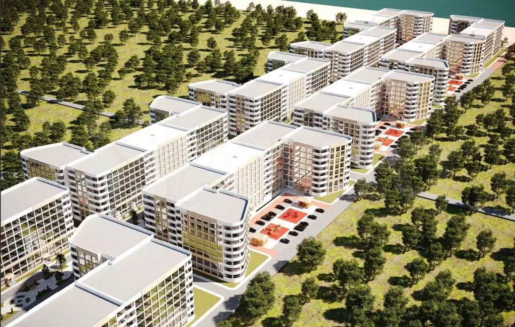 Апартаменты-студия, 32,4 м, 4/8 эт. - Фото 1