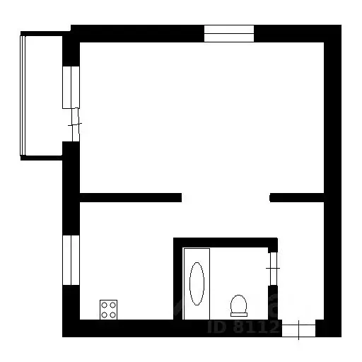 1-к кв. Челябинская область, Магнитогорск просп. Ленина, 98/2 (34.8 м) - Фото 2