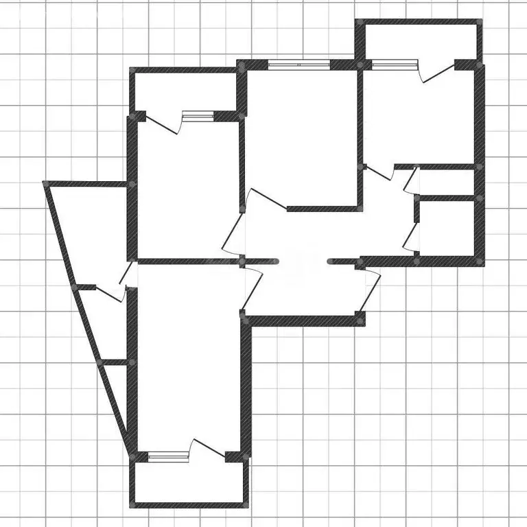 3-комнатная квартира: Белгород, улица Есенина, 46А (68.6 м) - Фото 1