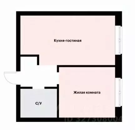 1-к кв. Москва Новохохловская ул., 15к3 (32.0 м) - Фото 2