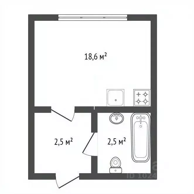 Студия Башкортостан, Уфа ул. Набережная реки Уфы, 21 (23.6 м) - Фото 1