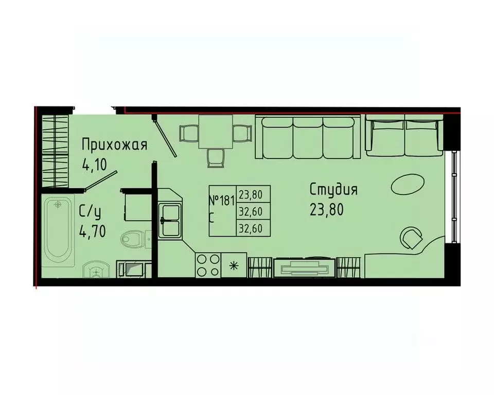 Студия Ленинградская область, Коммунар г. Гатчинский муниципальный ... - Фото 1