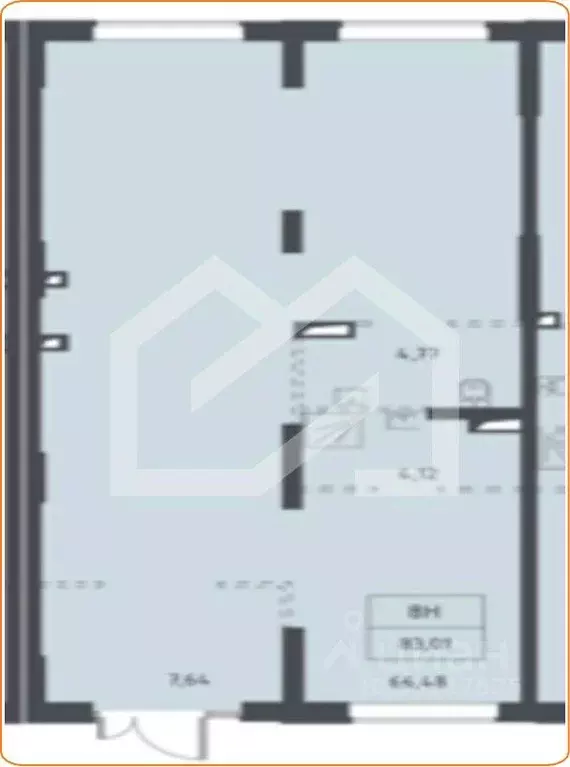 Торговая площадь в Московская область, Домодедово городской округ, с. ... - Фото 2