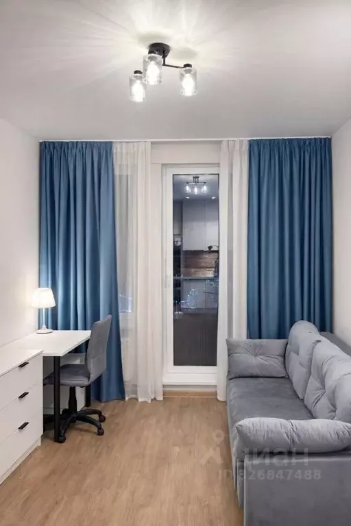 Студия Москва Новоостаповская ул., 20 (30.0 м) - Фото 1