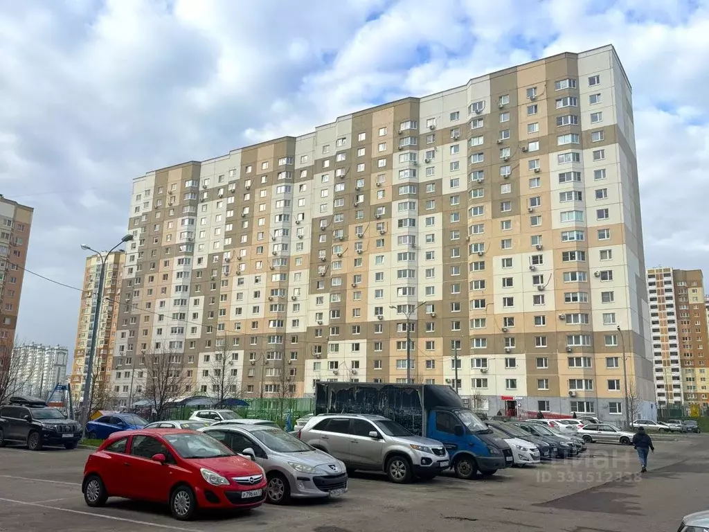 1-к кв. Московская область, Домодедово Южный мкр, ул. Курыжова, 32 ... - Фото 1