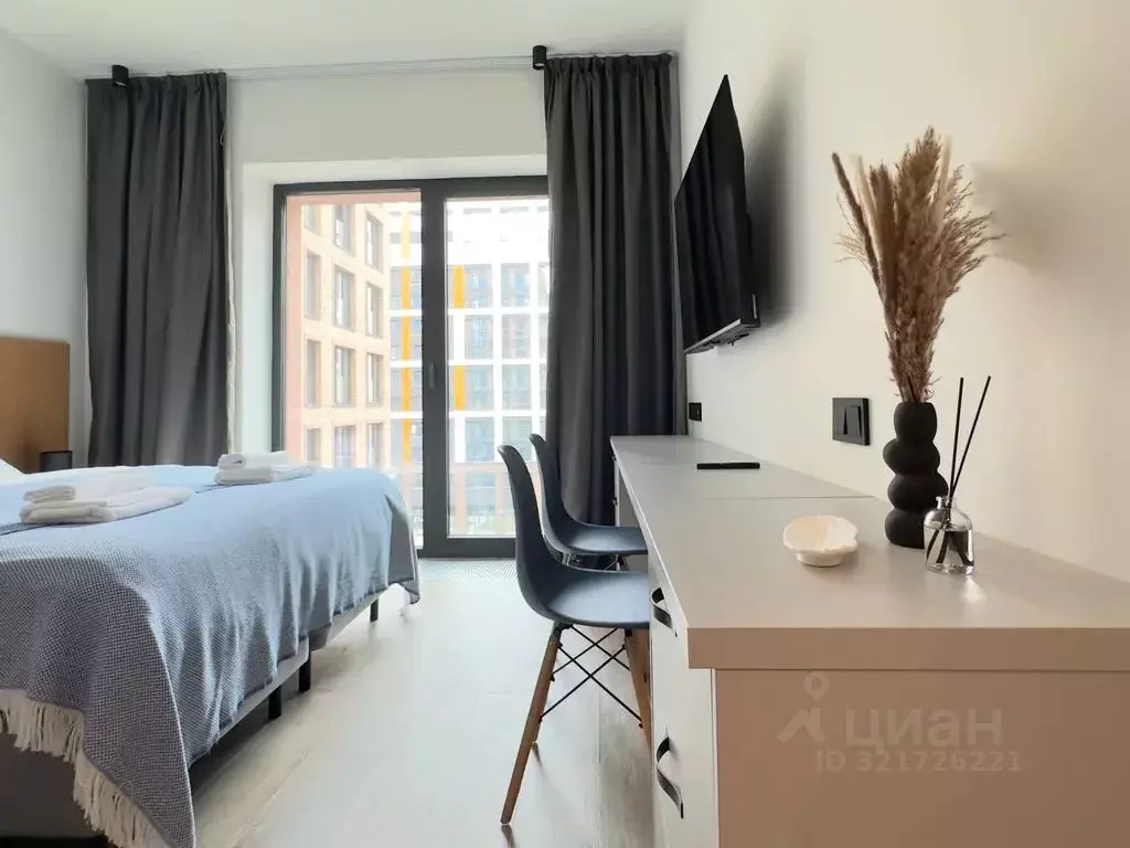 Студия Санкт-Петербург наб. Макарова, 58 (23.0 м) - Фото 2