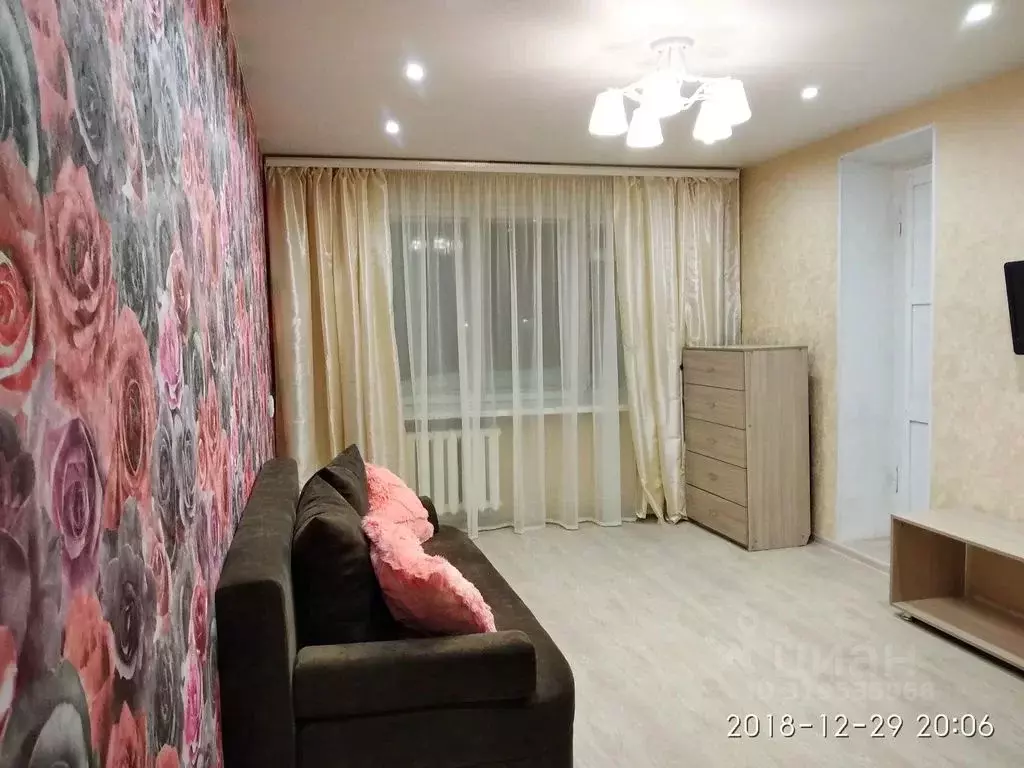 1-к кв. Татарстан, Казань ул. Вишневского, 51/1 (32.0 м) - Фото 1