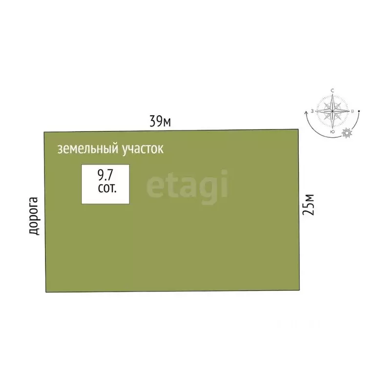 Участок в Тюменская область, Тюменский муниципальный округ, ... - Фото 0