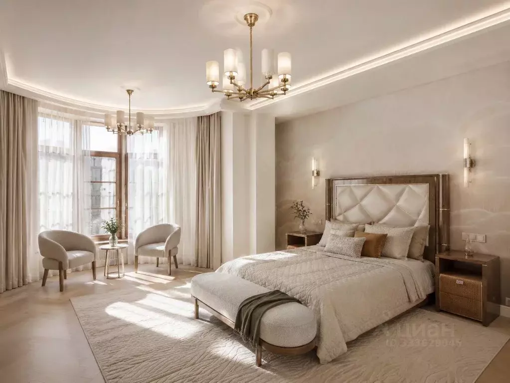 4-к кв. Москва Малая Бронная ул., 44 (200.0 м) - Фото 1