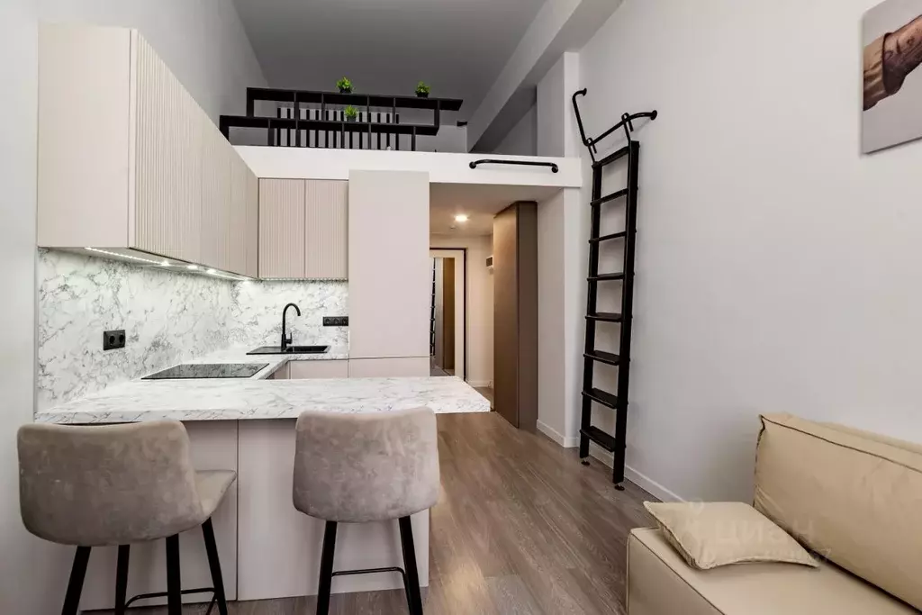 Студия Москва Грайвороновская ул., 4С1 (24.0 м) - Фото 1