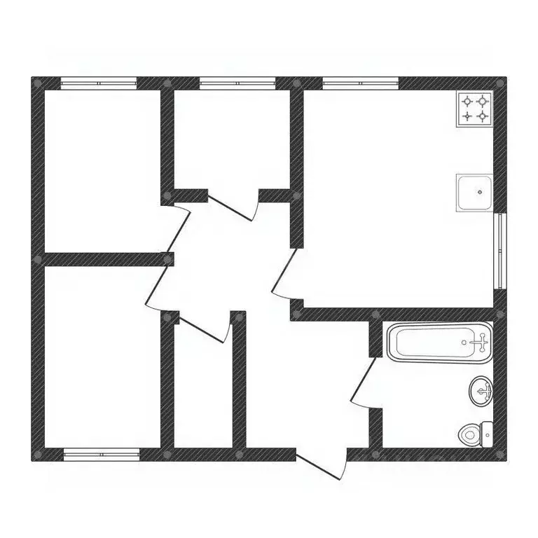 Дом в Башкортостан, Уфа городской округ, с. Нагаево, 9-й кв-л 11 (140 ... - Фото 2