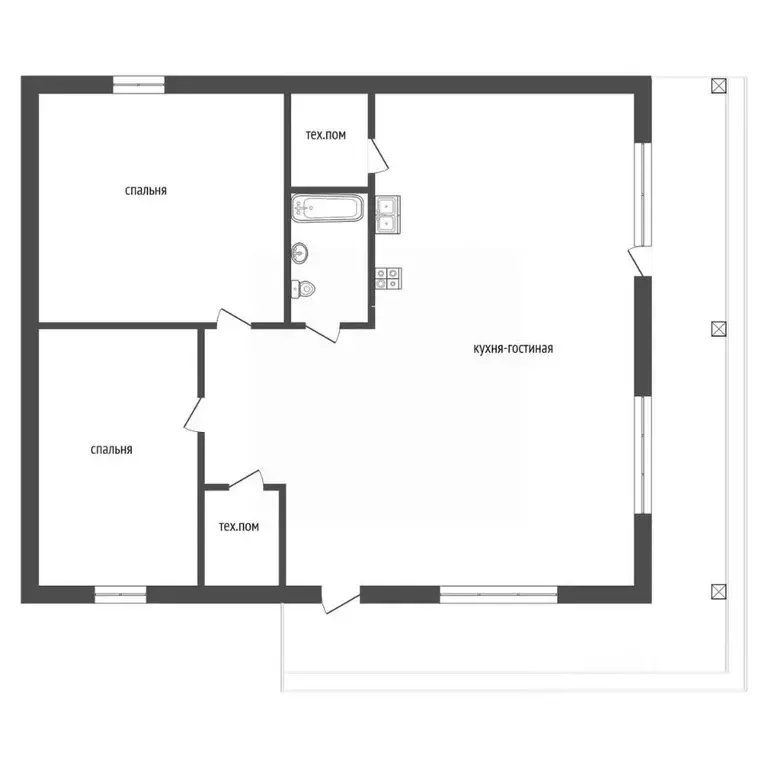 Дом в Московская область, Раменский муниципальный округ, Обухово ДНТ ... - Фото 2