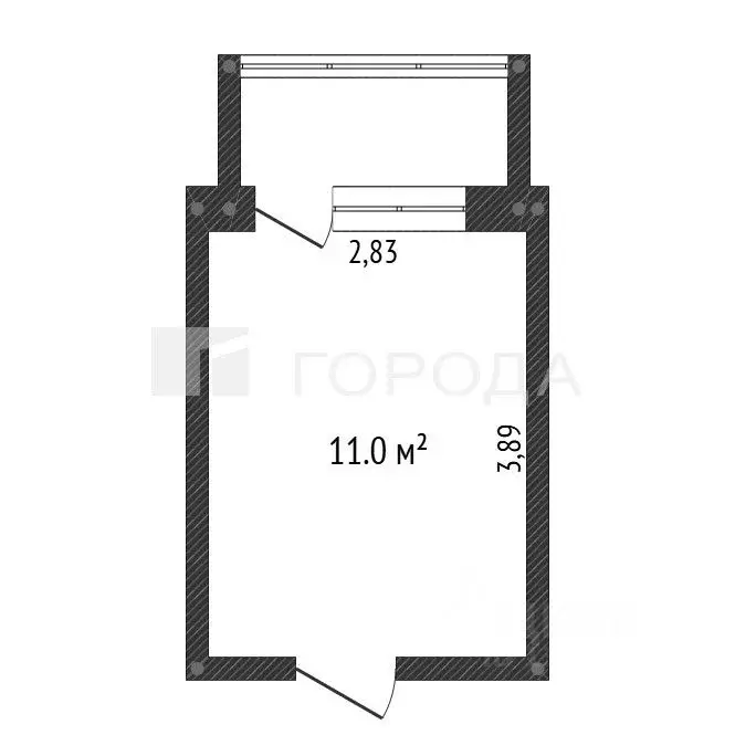 Комната Кемеровская область, Новокузнецк ул. Кутузова, 36 (16.5 м) - Фото 2