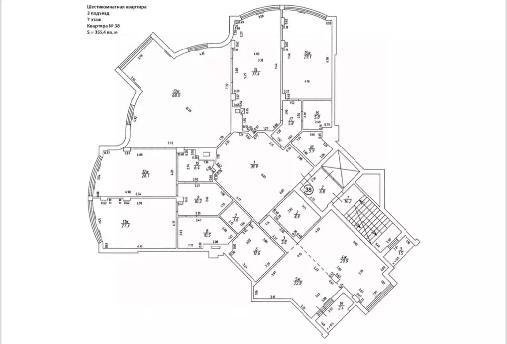 6-к кв. Калининградская область, Калининград Красная ул. (355.4 м) - Фото 1