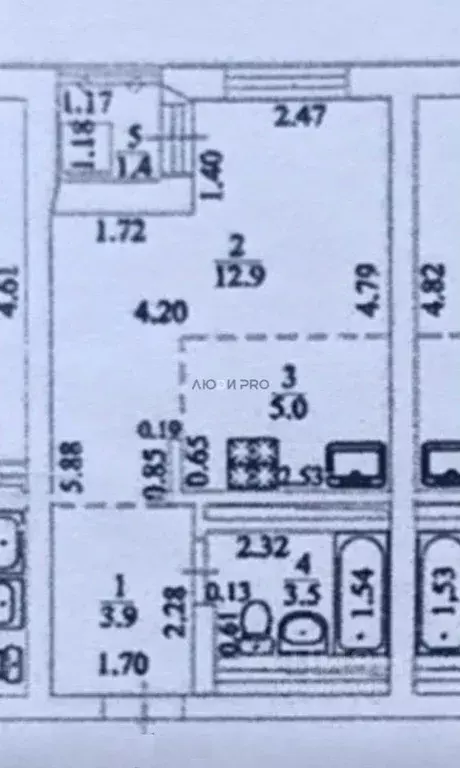 Студия Башкортостан, Уфа ул. Шафиева, 3 (25.3 м) - Фото 2