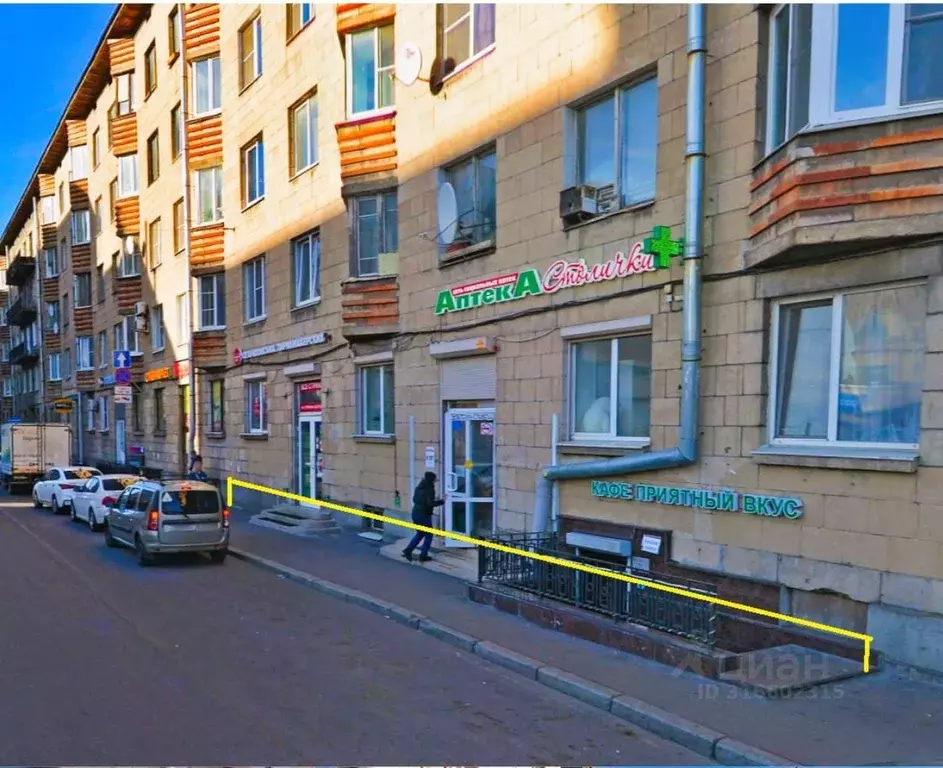 Помещение свободного назначения в Санкт-Петербург ул. Шкапина, 6 (200 ... - Фото 0