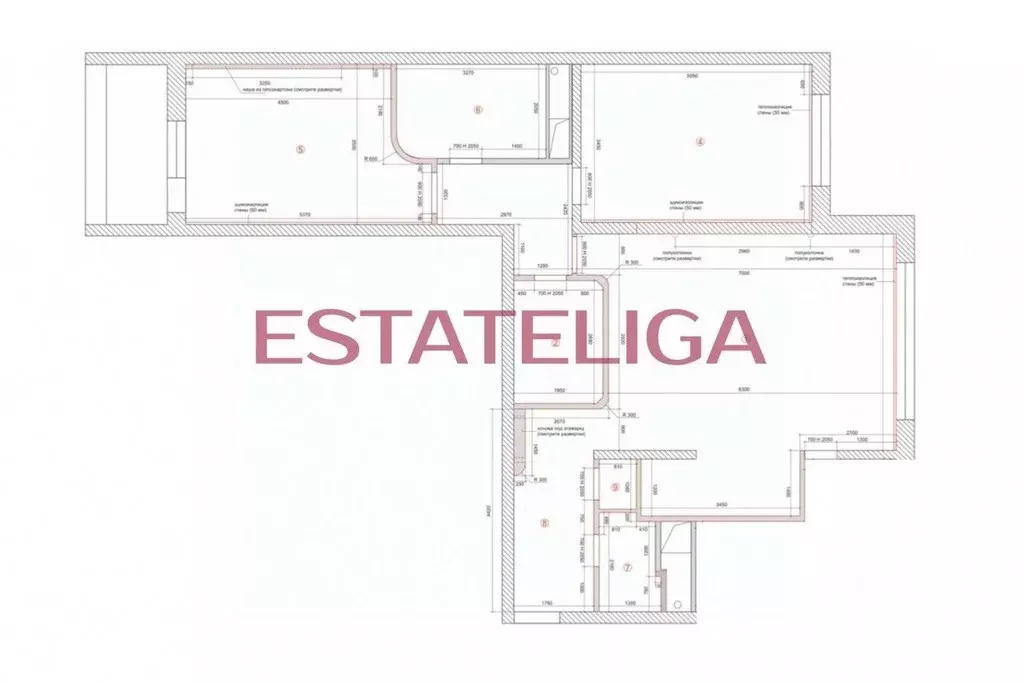 3-к кв. Московская область, Красногорск бул. Павшинский, 34 (100.0 м) - Фото 2