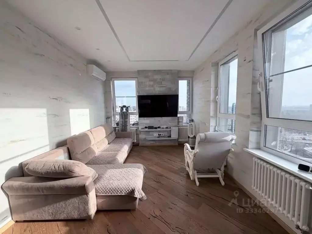 3-к кв. Москва бул. Скандинавский, 2к1 (78.9 м) - Фото 2