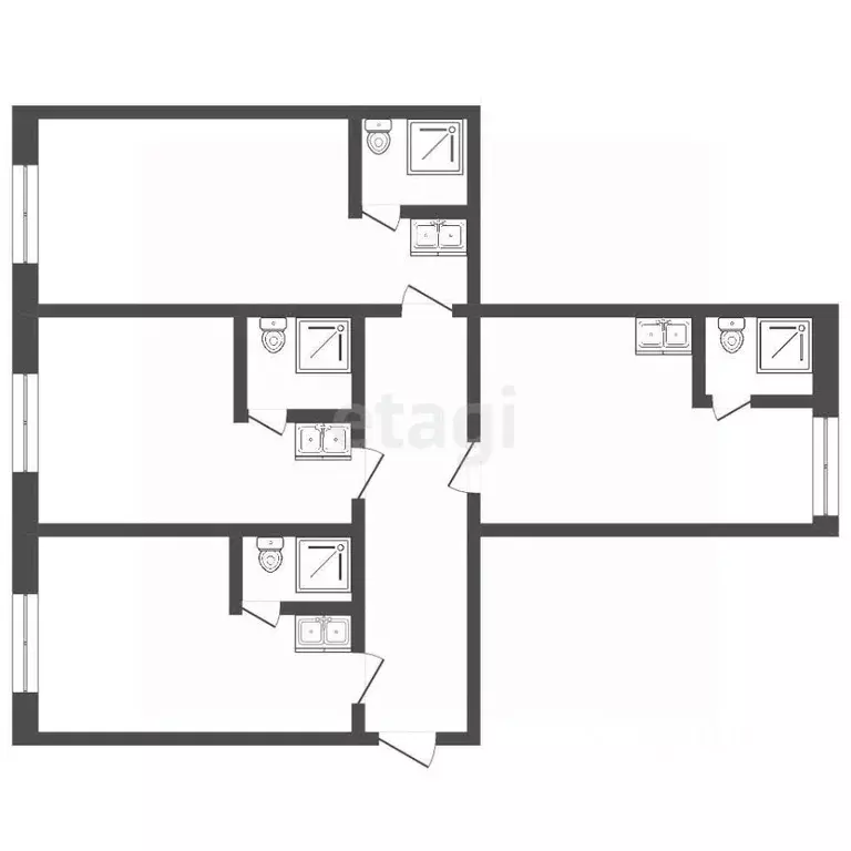 4-к кв. Москва ул. Маршала Вершинина, 3 (56.0 м) - Фото 2
