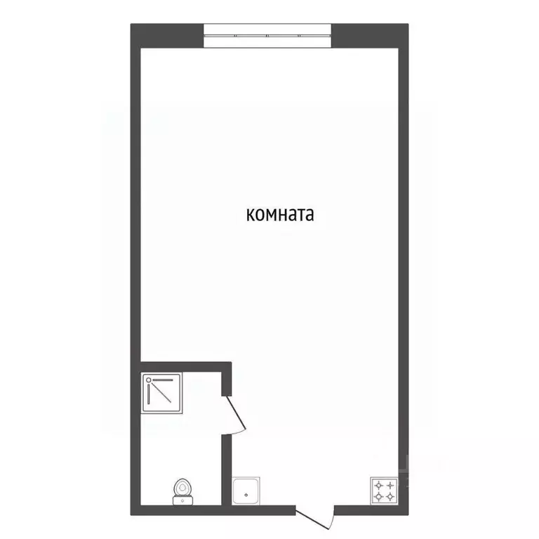 Студия Красноярский край, Красноярск Зеленая Роща мкр, ул. Устиновича, ... - Фото 1