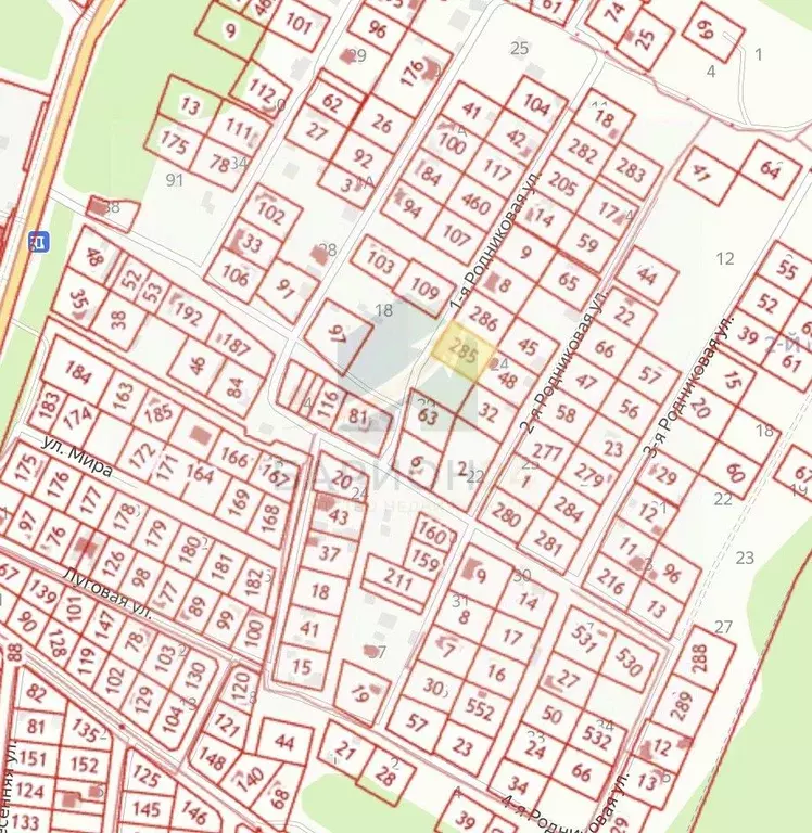Участок в Калужская область, Жуков 1-я Родниковая ул. (12.1 сот.) - Фото 1