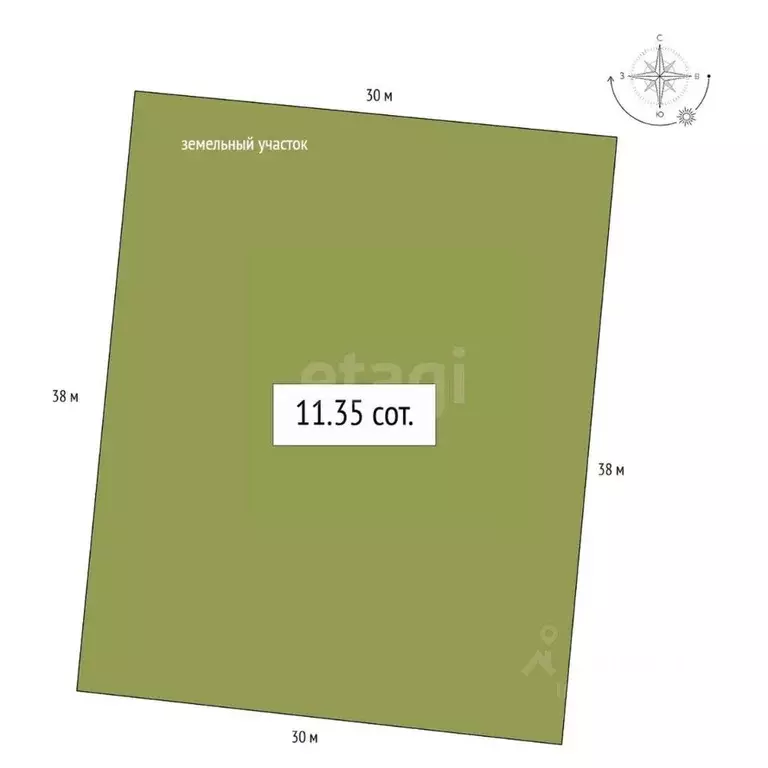Участок в Алтай, с. Кош-Агач ул. В.И. Чаптынова, 32 (11.35 сот.) - Фото 2