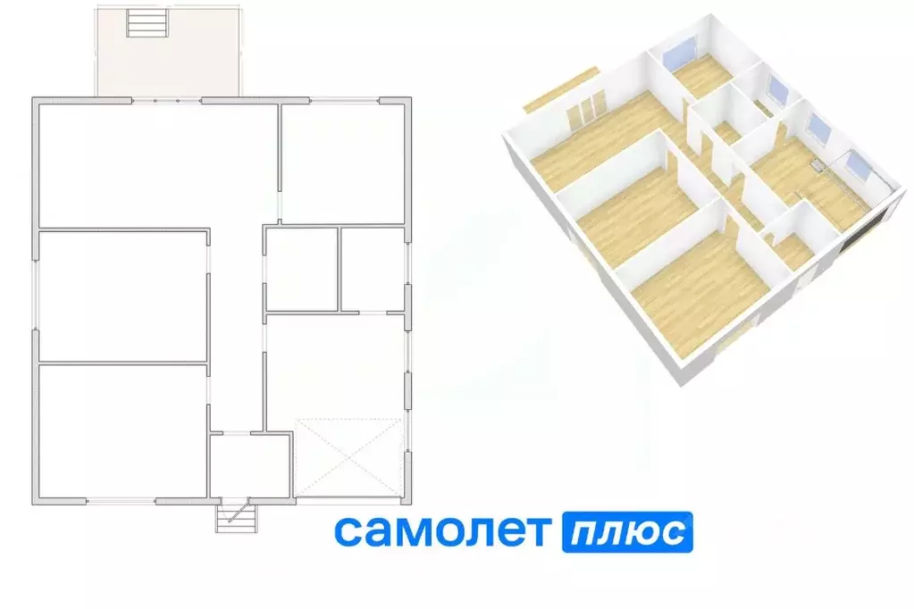 Коттедж в Кемеровская область, Кемерово Трубная ул., 6Б (129 м) - Фото 1