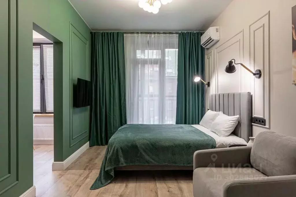 1-к кв. Татарстан, Казань ул. Калинина, 16 (30.0 м) - Фото 1