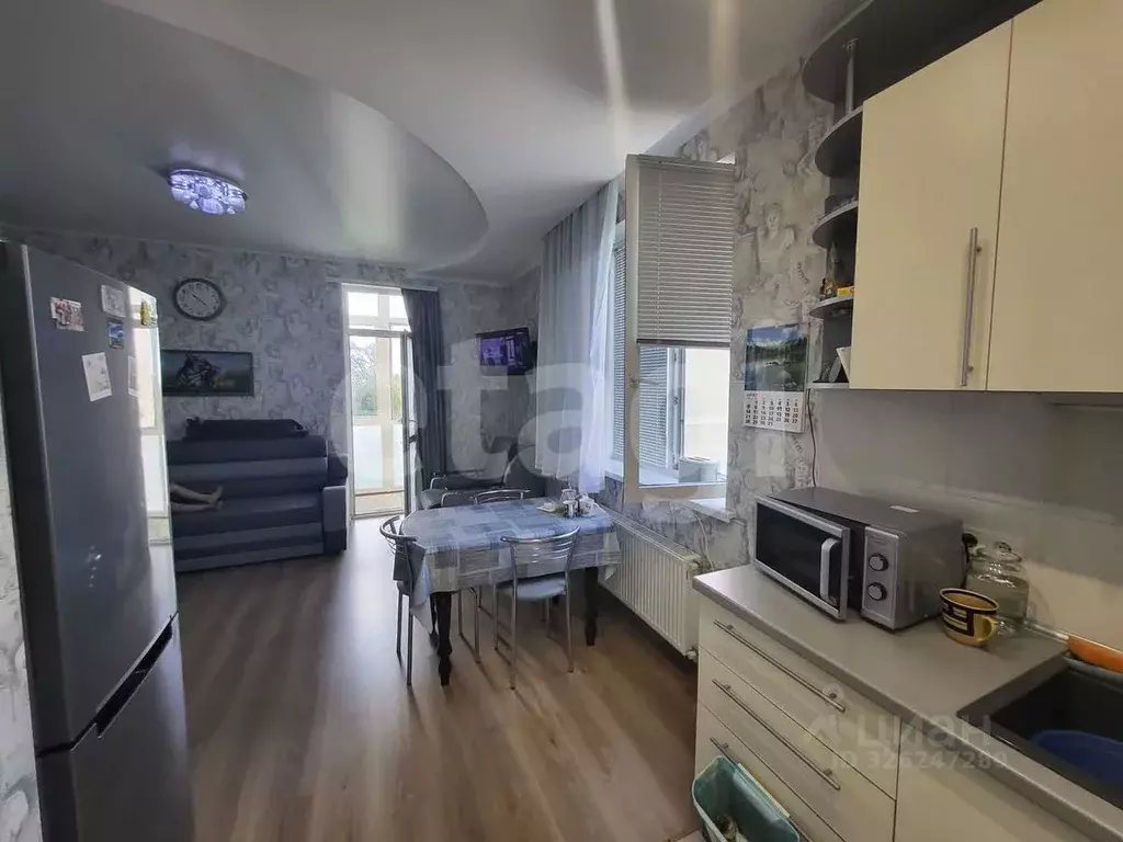 1-к кв. Крым, Саки ул. Курортная (49.4 м) - Фото 1