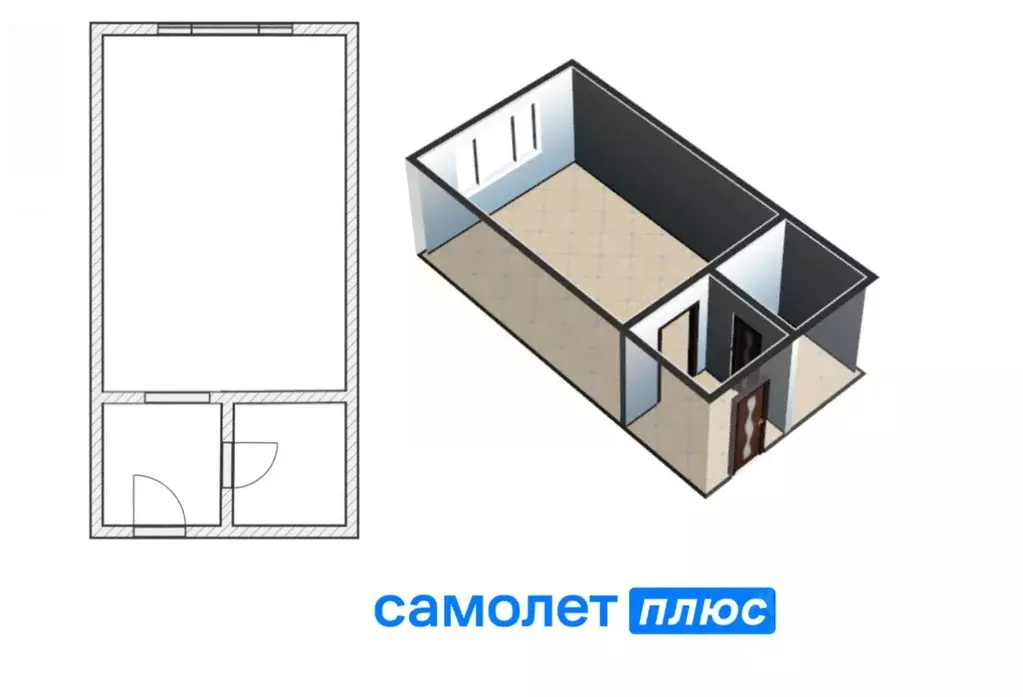 Студия Кемеровская область, Кемерово ул. Сибиряков-Гвардейцев, 19 ... - Фото 2