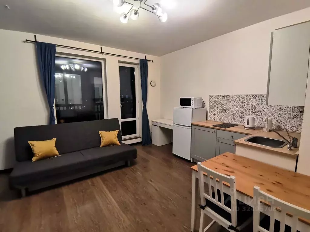 Студия Санкт-Петербург 1-й Предпортовый проезд, 13 (25.4 м) - Фото 1