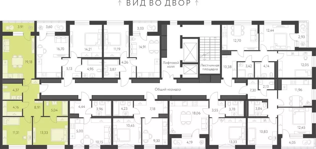 2-комнатная квартира: Екатеринбург, микрорайон Академический, ЖК ... - Фото 1