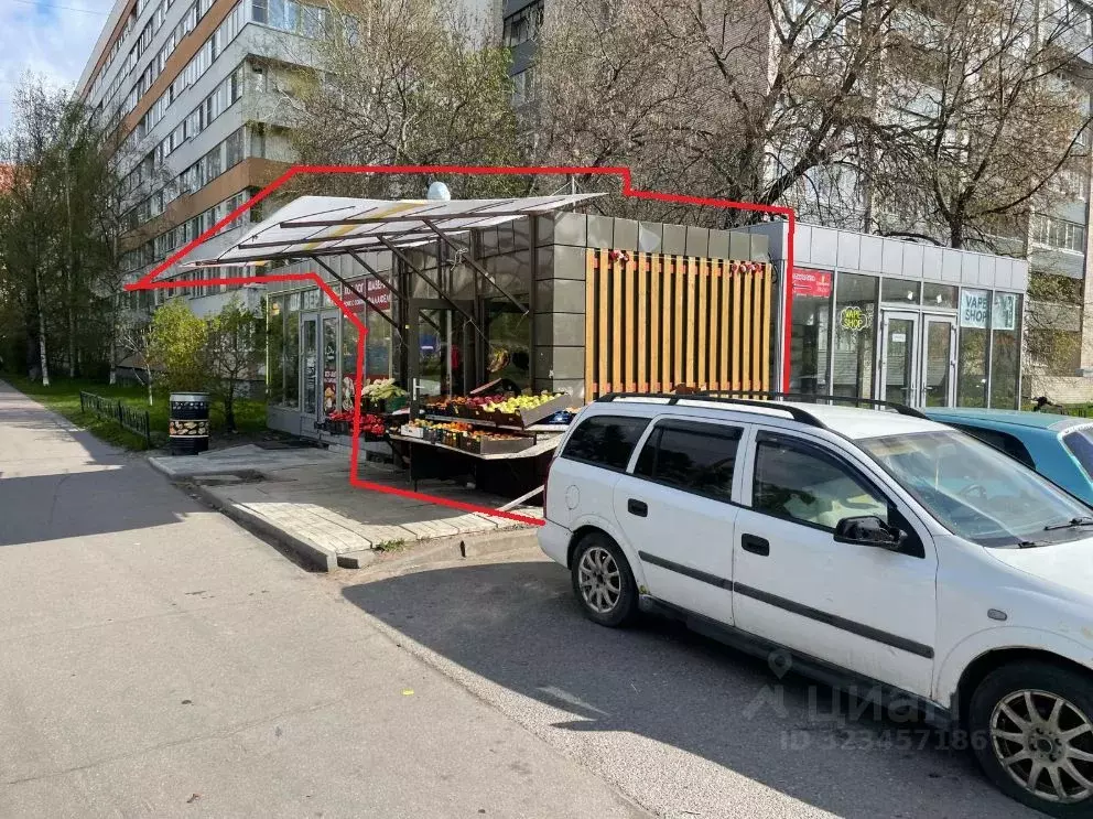 Помещение свободного назначения в Санкт-Петербург ул. Партизана ... - Фото 2