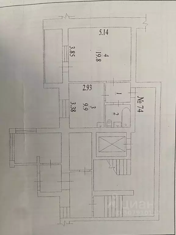 1-к кв. Новосибирская область, Бердск ул. Белокаменная, 75 (36.5 м) - Фото 1