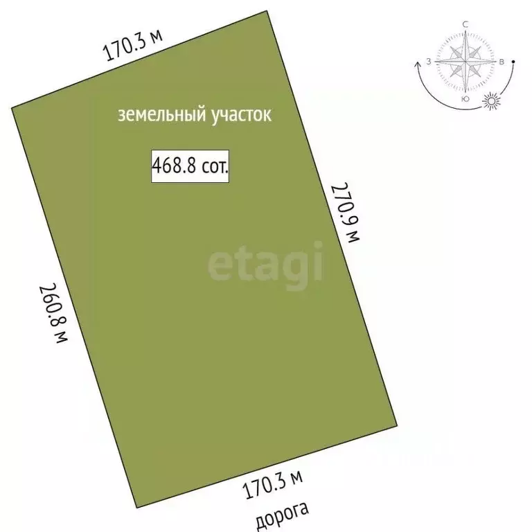 Участок в Ярославская область, Ярославский муниципальный округ, с. ... - Фото 2