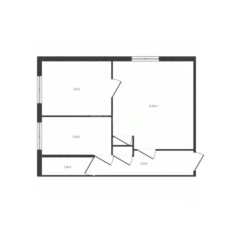 2-к кв. Брянская область, Дятьковский район, Бытошь рп ул. ... - Фото 1