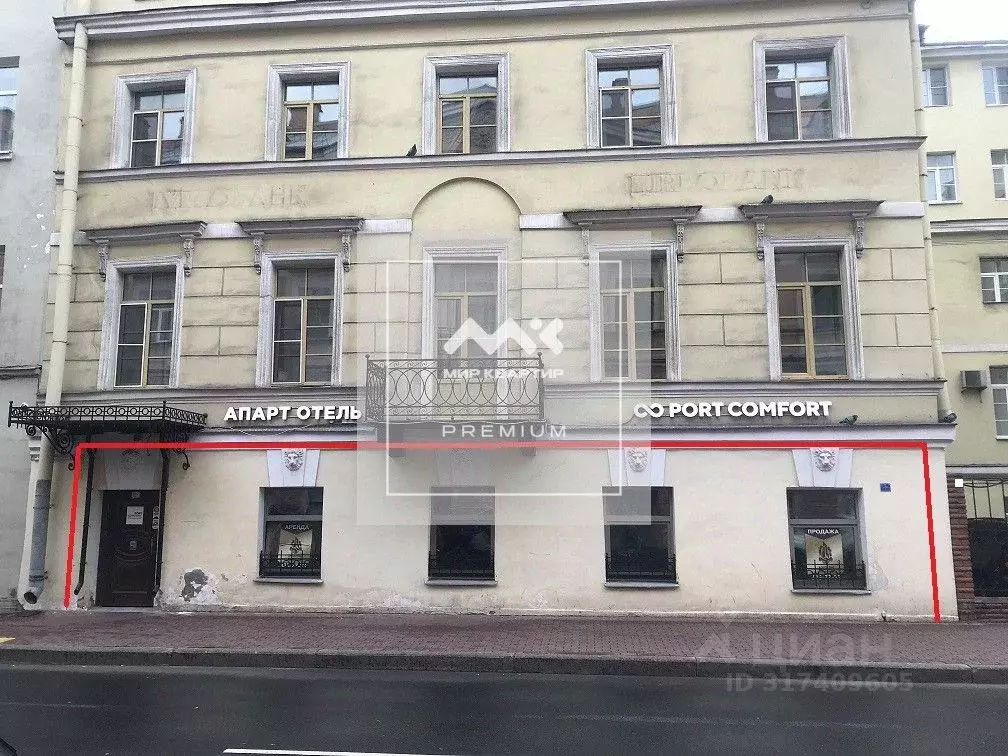 Помещение свободного назначения в Санкт-Петербург Большая Подьяческая ... - Фото 0