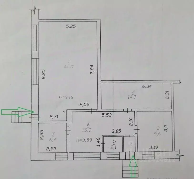 Помещение свободного назначения в Иркутская область, Саянск Юбилейный ... - Фото 1