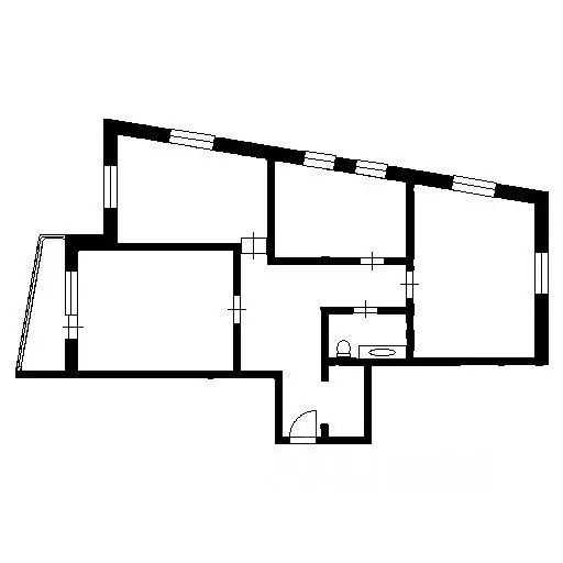 3-к кв. Новосибирская область, Новосибирск ул. Шевченко, 15 (90.0 м) - Фото 1