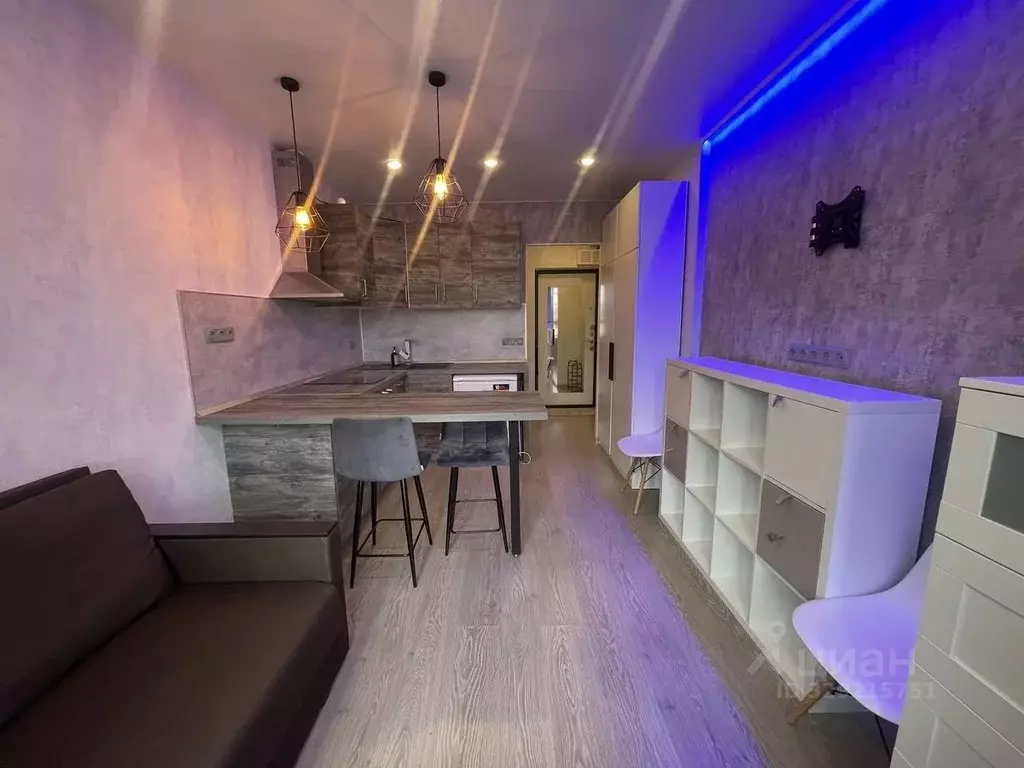 Студия Московская область, Балашиха ул. Яганова, 7 (18.0 м) - Фото 2