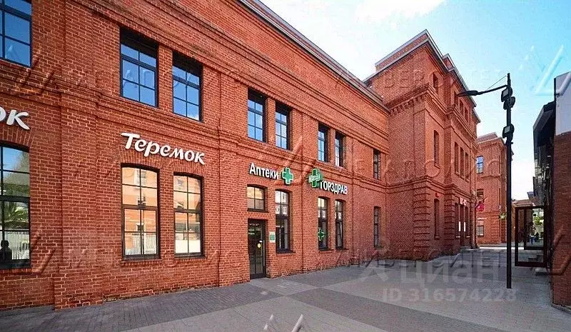 Помещение свободного назначения в Москва пер. Нижний Сусальный, 5с1 ... - Фото 1
