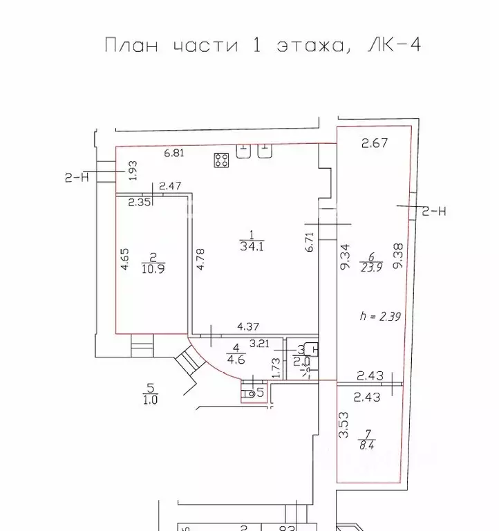 Помещение свободного назначения в Санкт-Петербург ул. Куйбышева, 10 ... - Фото 2