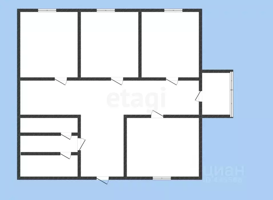 Комната Белгородская область, Губкин Пролетарская ул., 5 (12.8 м) - Фото 2