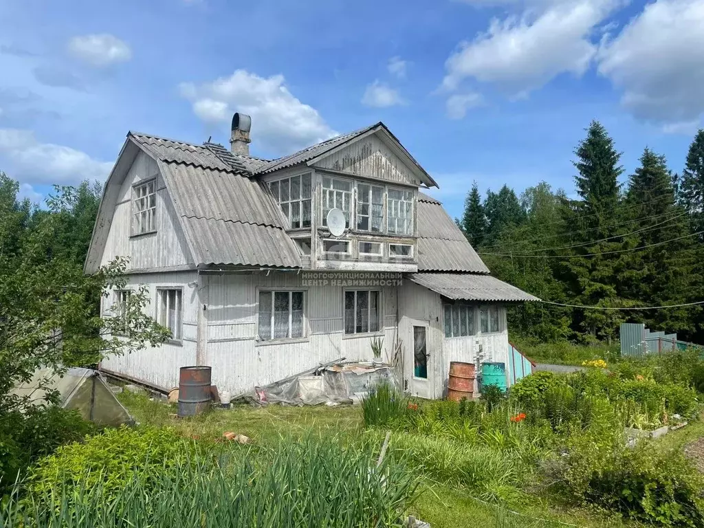 Дом в Карелия, Прионежский район, Деревянкское с/пос, Искусство СНТ 43 ... - Фото 0