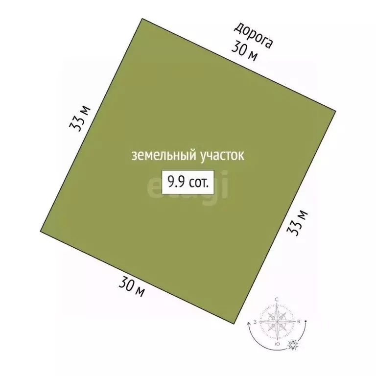 Участок в Нижегородская область, Выкса городской округ, Шиморское рп ... - Фото 1