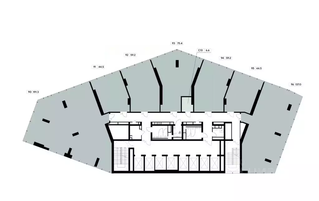 Офис в Москва Ярцевская ул., 21с2 (45 м) - Фото 1