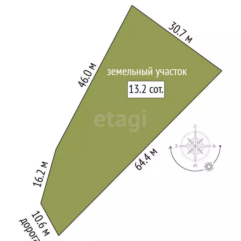 Участок в Костромской район, Чернопенское сельское поселение, деревня ... - Фото 1